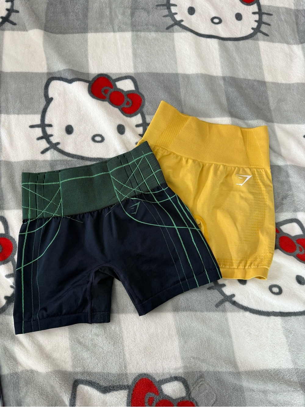 2 pairs of gymshark apex and seamless shorts size XXS XS